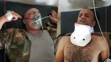 Zwei durch die PKK verletzten Peschmerga. Foto: Rudaw