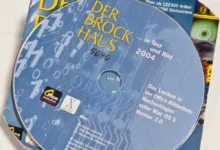 Der Brockhaus - auf CD 2004. Foto: CC-By-sa Hannes Grobe